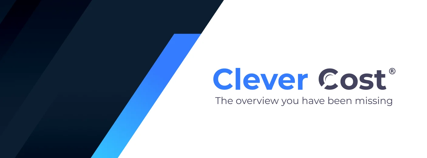Clever Cost Facebook-cover med det nye logo og tagline