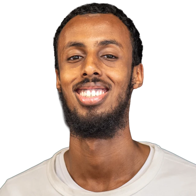 Redigeret Scan-Convert-medarbejderportræt af Abdulahi